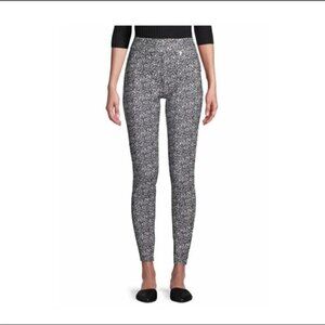 MICHAEL MICHAEL KORS High-Rise Springtime Leggings, Size Large - NWT